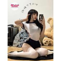 ราคา พร้อมส่งในไทย ชุดพละนักเรียนญี่ปุ่น บลูมเมอร์ บอดี้สูทเซ็กซี่ เว้าสูง คอสเพลย์เซ็กซี่ ชุดนอนไม่ได้นอน (14061336552)