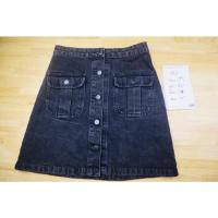 ราคา กระโปรงยีนส์ GU ทรงA สีดำ (11471348165)