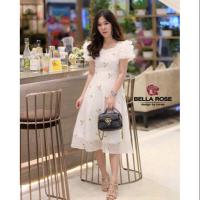 ราคา งานป้าย:BELLA ROSE(เบลล่า โรส) เดรสงานปักผึ้ง ผ้ามีซับใน (7412995300)