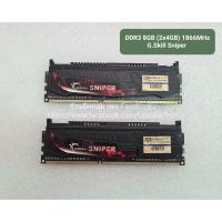 ราคา [มือ2] DDR3 8GB (4GBX2) 1866MHz G.SKILL SNIPER (43952866562)