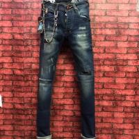 ราคา กางเกงยีนแฟชั่นชายขาเดฟ7stone(ของแท้) (7642187936)