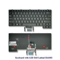 ราคา Keyboard Dell Latitude E6430U E6430S E6330 6530U 6430u ไทย อังกฤษ แบบมีไฟ (19705345013)
