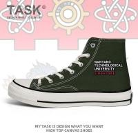 ราคา TASK Singapore Nanyang University of Science and Technology ที่กําหนดเองที่มีชื่อเสียง School Class Uniform High-Top Canva (55002262181)