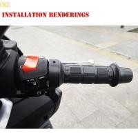 ราคา OKE 1 ชุดรถจักรยานยนต์ไฟฟ้า Handlebar เครื่องทําความร้อนพร้อมคลิป Universal มอเตอร์จักรยาน Hot Handle Grip ไฟฟ้าอุ่น Gri (49600244641)