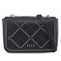 ราคา มีโค้ดลดราคา ELLE Leonie Slings Bag สีดำ ของแท้ (Mid year sale) (1233919808)