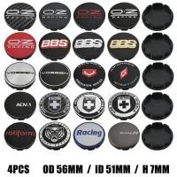 ราคา 4ตัว ฝาครอบดุมล้อ VOSSEN 56มม ฝาปิดดุมล้อ HRE ขอบ OZ Racing สติ๊กเกอร์ ฝาดุมล้อ INFORGED X-TUNING JAPAN YAKUZA สําหรับ Skoda (27927519803)