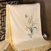 ราคา ซูโจวย้อนยุคปักผ้าพันคอสุภาพสตรีผ้าไหมแฮนด์เมด เป็น ปักผ้าพันคอไหมสไตล์จีนส่ง20251116 (47301495722)