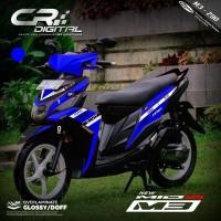 ราคา / ส่งมอบทันที รูปลอก Yamaha Mio M3 125 สติ๊กเกอร์ Mio Z 125 Fullbody Racing Leopard (49701588696)