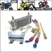ราคา (C) MORIN ออยคูลเลอร์ เสาเงิน ระบบระบายความร้อนเสริม สำหรับ msx ทุกรุ่น OIL COOLER MSX ( (อะไหล่แต่งmsx )) (11125545657)