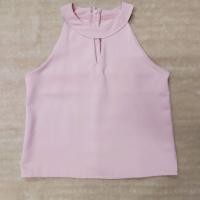 ราคา เสื้อแขนกุดสีชมพู ผ้าฮานาโกะ (4241275576)