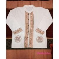 ราคา #เสื้อผ้าฝ้ายพื้นเมืองวัยรุ่นสีขาว #เสื้อผ้าไทยชายสีขาวแต่งด้ายเดินเส้นเชือกแต่งเหรียญ เสื้อผ้าไทยชาย เสื้อผ้าพื้นเมือง (1584041982)