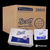 ราคา กระดาษเช็ดมือแผ่น SCOTT M-Fold Towels#28620 #ทิชชู่scott#scott (26705759468)