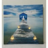 ราคา รูปภาพติดผนังมีไฟLED(ตำหนิคละแบบ) (14345141093)