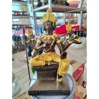 ราคา พระพรหมแร่เหล็กน้ำพี้ขนาดหน้าตัก 5 นิ้วสูง 10 นิ้ว (26477402162)