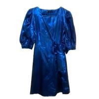 ราคา ZARA มินิเดรสมือสอง (Blue Metallic) เดรสสั้นมือสอง (18680812105)
