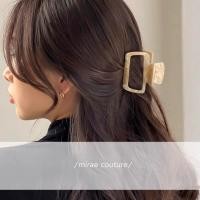 ราคา Mirae French Summer Dreamy หางม้า Claw คลิป Squirish กิ๊บติดผมลําลอง Vogue ผู้หญิงอุปกรณ์เสริมผม (44017764663)