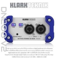 ราคา Klark Teknik DN200 V2 ดีไอบ๊อกเอคทีฟ 2 แชนแนล แบบ high-headroom พร้อม phantom +48V จ่ายไฟให้ในที่ช่วงไดนามิกที่ขยายออกไป (42307660612)