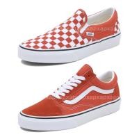 ราคา Vans รองเท้าผ้าใบ Classic Slip-On Checkerboard / Old Skool | Color Theory Burnt Ochre (2รุ่น) (21476944184)