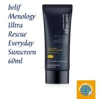 ราคา [belif] Menology Ultra Rescue Everyday Sunscreen 60ml (SPF 50+, PA++++) (25637292489)