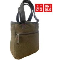ราคา UNIQLO ผ้าคล้ายผ้าขนหนูสีเขียวทหาร สายปรับได้ข (23546664222)