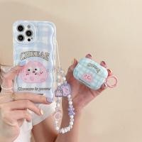 ราคา เคสโทรศัพท์มือถือ TPU นิ่ม กันตก ลายการ์ตูนชีสน่ารัก สีฟ้า สําหรับ iPhone 1 2 3 Pro X XS XR Max 11 11ProMax 12 12Pro 13 13ProMax เคส airpods pro เคส airpods (21620271127)