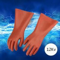 ราคา OT28 ถุงมือกันไฟดูด กันน้ำ กันไฟฟ้าแรงสูง 12 KV อุปกรณ์ช่วยช่างไฟให้ปลอดภัย (22901329261)