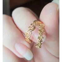 ราคา ♻️แหวนเงินชุบทองคำ18k♻️ทองkเหมือนจริงเกรดส่งออก (23639878311)