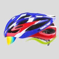 ราคา หมวกกันน็อคจักรยาน BaseCamp รุ่น BC-018 มีแว่นในตัว (880253004)