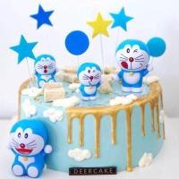 ราคา ฟิกเกอร์ รูปการ์ตูนโดราเอมอน สำหรับตกแต่งเค้กวันเกิด 4 ชิ้น (5203297152)