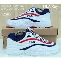 ราคา Fila Ray / size 36.5 ยาว 23 cm. (รองเท้ามือสองของแท้) (16463002081)