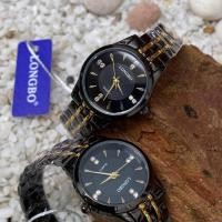 ราคา LONGBO นาฬิกาข้อมือใส่ได้ทั้งผู้ชายและผู้หญิง แบรนด์แท้ หน้าปัดกลมใหญ่แต่งเพชร (21326923426)