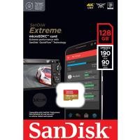 ราคา SanDisk Extreme microSDXC 128GB Read 190MB/s Write 90 Mb/s (SDSQXAA-128G-GN6MN) เมมโมรี่ แซนดิส ประกัน Synnex Lifetime (17680949370)