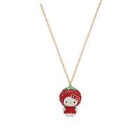 ราคา สร้อยคอมุกสวารอฟสกี้_hello kitty_สตรอเบอร์รี่ มอบเป็นของขวัญให้เธอคนพิเศษ (40875022077)