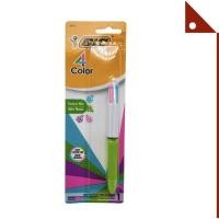 ราคา Bic : BIC19864* ปากกาลูกลื่น 4 Colours Mini Ballpoint Pen 1pk. (29953681628)