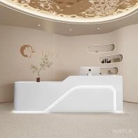 ราคา คลินิกช่องปากโต๊ะแผนกต้อนรับส่วนหน้าร้านขายเสื้อผ้าโต๊ะสีทันตกรรมเคาน์เตอร์บาร์ร้านเสริมสวยร้านทําผมลงทะเบียนเงินสด อืม (53401506567)