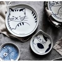 ราคา [บริสุทธิ์] จานเซรามิคแมว - จานเซรามิคแมว (28365213442)