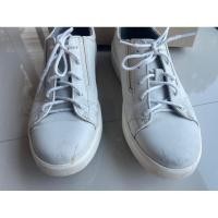 ราคา [Used] Clarks Layton Lace White Leather Woman Sneakers สีขาว เบอร์ UK 4 EUR 37 (25919463452)