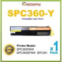 ราคา ตลับโทนเนอร์ SPC360-Y เทียบเท่าสําหรับเครื่องพิมพ์ Ricoh Spc360Dnw Spc360Sfnw Spc 360 360DNW 360SFNW (19032209589)