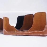 ราคา เคสกล้องครึ่งหนังแท้สําหรับ Fujifilm X-S20 X-S10 X20 X10- กระเป๋าถ่ายภาพดิจิตอลมีสไตล์และป้องกัน - สีน้ําตาล/ดํา/Coffer Clor (27318238985)