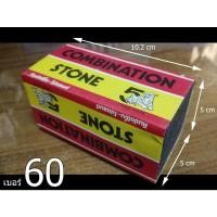 ราคา (ราคาต่อก้อน) 5เสือ หินขัดพื้น-โปแลนด์ หินขัดพื้นสี่เหลี่ยม ตราห้าเสือ หินขัดพื้น C#60 ขนาด 4"x2"x2" (41404300577)