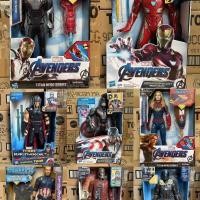 ราคา Hasbro Marvel Avengers Black Panther Marvel Captain America Iron Man Spiderman Electric Energy Voice Doll (49752255133)