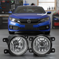 ราคา ชุดไฟตัดหมอกกันชนหน้า 2 ชิ้น สําหรับ Honda CRV Crider Fit Odyssey 2012-2017 อุปกรณ์เสริมรถยนต์ ไฟหน้าฮาโลเจนและ LED (45500244395)