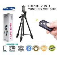 ราคา Yunteng VCT-5208 ขาตั้งกล้องบลูทูธ Original Yunteng VCT 5028 เดิม พร้อมรีโมท (18573583882)