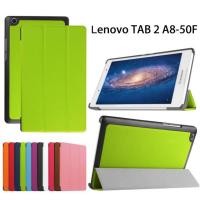 ราคา ้HAPPY เคส สำหรับ Lenovo Tab 2 A8-50 ขนาด 8 นิ้ว รุ่น Smart Cover Case (946049098)