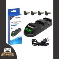 ราคา PS4 [มือ1] แท่นชาร์จจอย Ps4 ยี่ห้อ DOBE มีไฟ LED (4563173721)