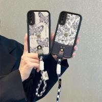 ราคา SAMSUNG หรูหราวินเทจดอกเคมีเลียสีดําสีน้ําตาลผีเสื้อดอกไม้หนังเทียมโทรศัพท์เชือกเส้นเล็กนุ่มเต็มเลนส์ปกป้องกรณีโทรศัพท์สําหรับ กาแลคซี ก50สําหรับซัมซุงปกหลังก (28593505979)