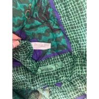 ราคา christian dior echarpes silk scarf ขนาด 80*80 cm (18722660670)