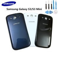 ราคา Samsung Galaxy S3 i9308/i9305 S3 Mini i8190 Glass Housing แบตเตอรี่ฝาหลังเคสประตูด้านหลัง + อะไหล่สํารองเครื่องมือฟรี (42766250148)