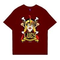 ราคา เสื้อยืด KIZARU | เสื้อยืดอนิเมะ | วันพีช | ลูฟี่ ลูซี่ (21168536721)