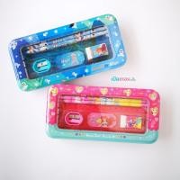 ราคา กล่องดินสอเหล็ก 2 ชั้น ลายเจ้าหญิงดิสนีย์ Princess รุ่น FRN-9554 และFrozen รุ่น PRC-9554 มาพร้อมชุดเครื่องเขียน (4454121229)